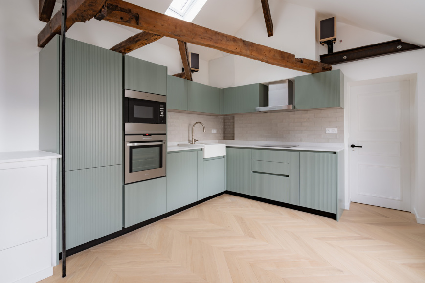 Installation d'une cuisine équipée