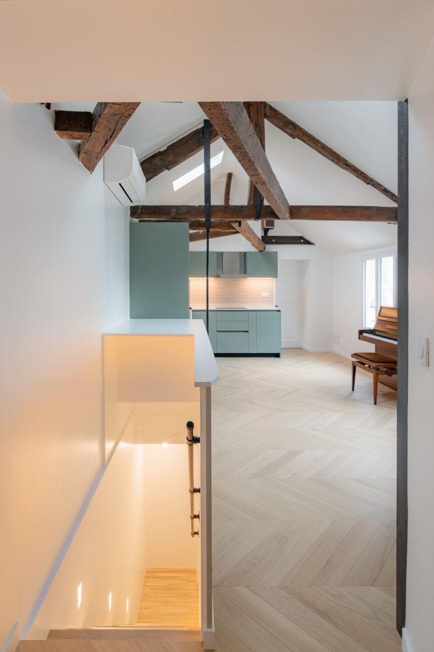 Installation d'une cuisine équipée